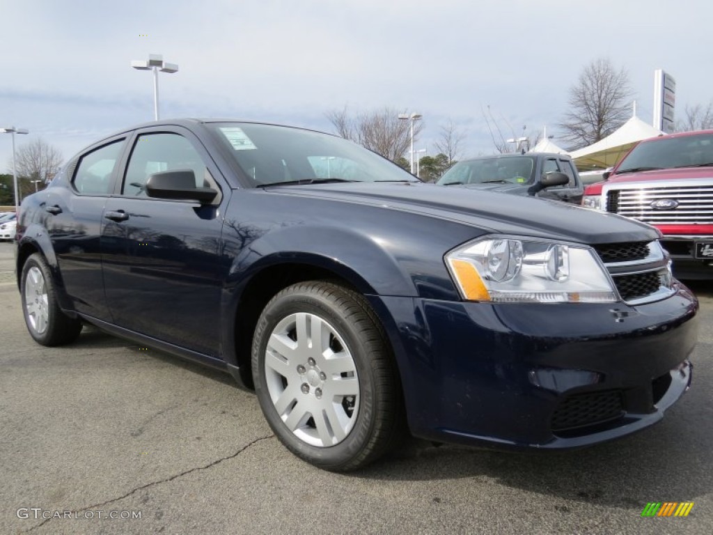 True Blue Pearl 2014 Dodge Avenger SE Exterior Photo #89641164