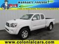 Super White 2010 Toyota Tacoma V6 SR5 TRD Sport Access Cab 4x4