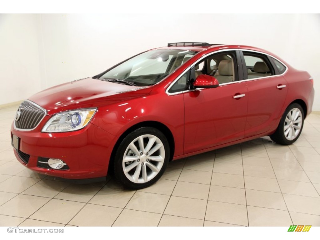 Crystal Red Tintcoat 2014 Buick Verano Convenience Exterior Photo #89642733