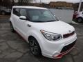 2014 Clear White Kia Soul Red Zone Special Edition  photo #2