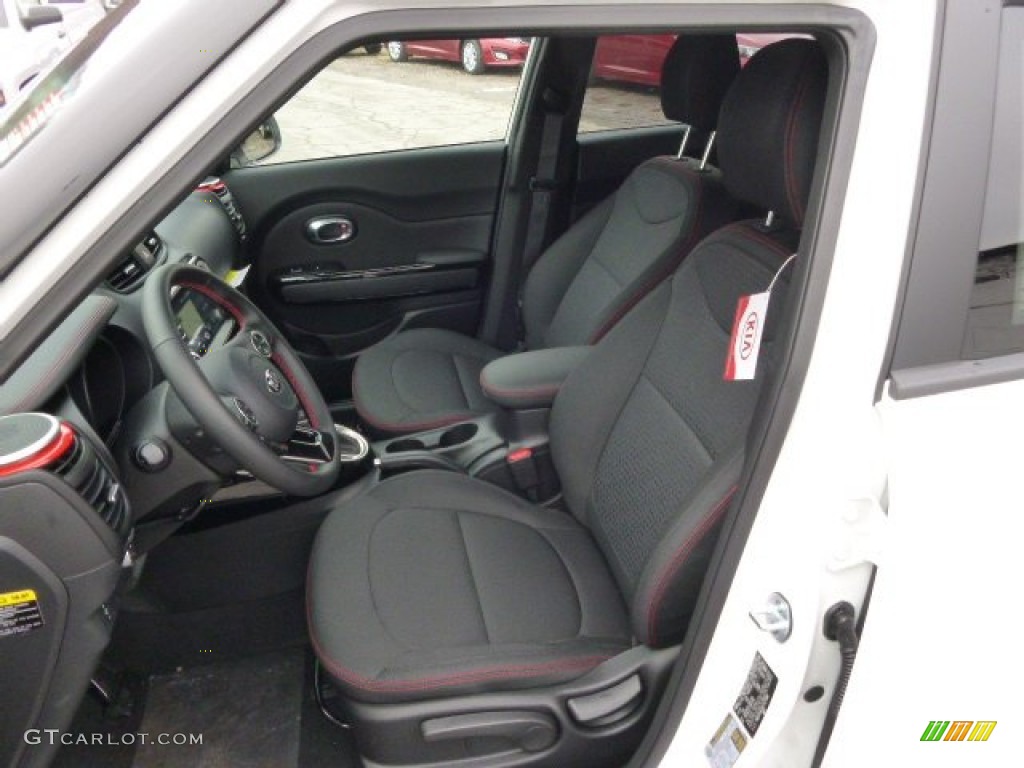 Red Zone Black/Red Interior 2014 Kia Soul Red Zone Special Edition Photo #89642931