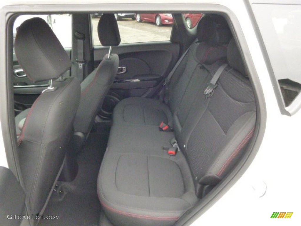 Red Zone Black/Red Interior 2014 Kia Soul Red Zone Special Edition Photo #89642970