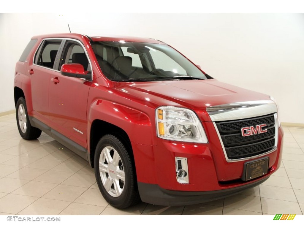 2014 Terrain SLE - Crystal Red Tintcoat / Jet Black photo #1