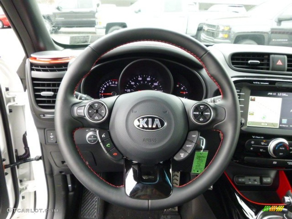 2014 Kia Soul Red Zone Special Edition Steering Wheel Photos