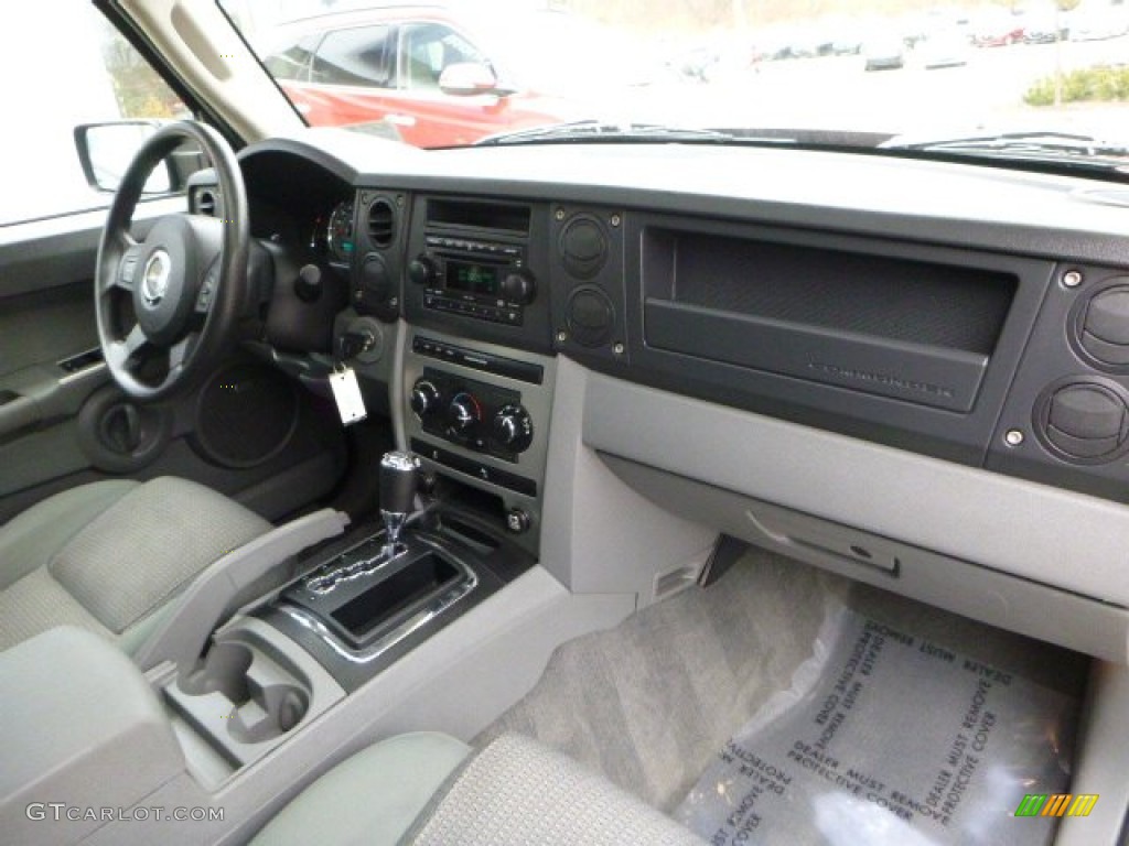 2007 Jeep Commander Sport 4x4 Medium Slate Gray Dashboard Photo #89643387