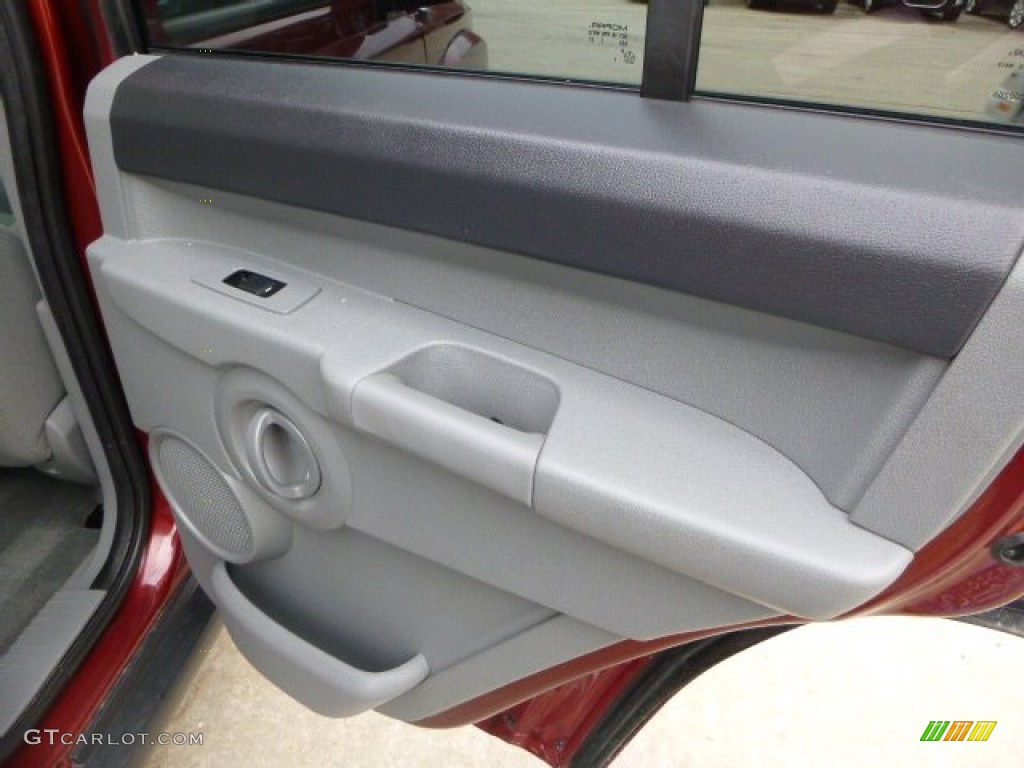 2007 Commander Sport 4x4 - Red Rock Pearl / Medium Slate Gray photo #14