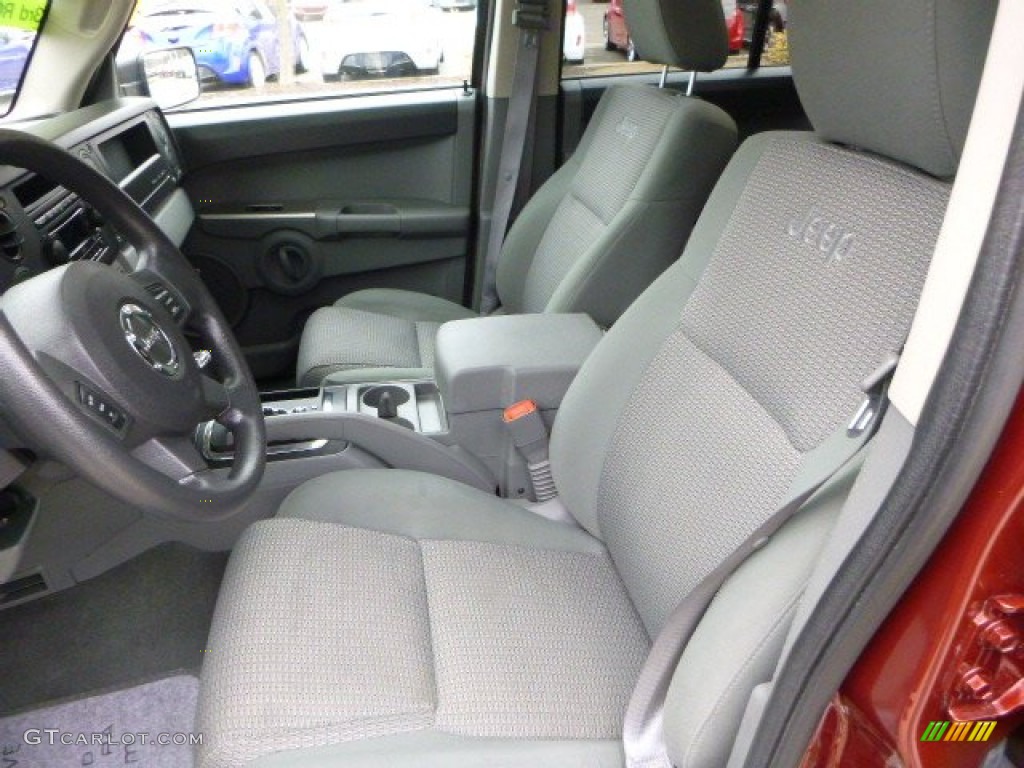 2007 Commander Sport 4x4 - Red Rock Pearl / Medium Slate Gray photo #15