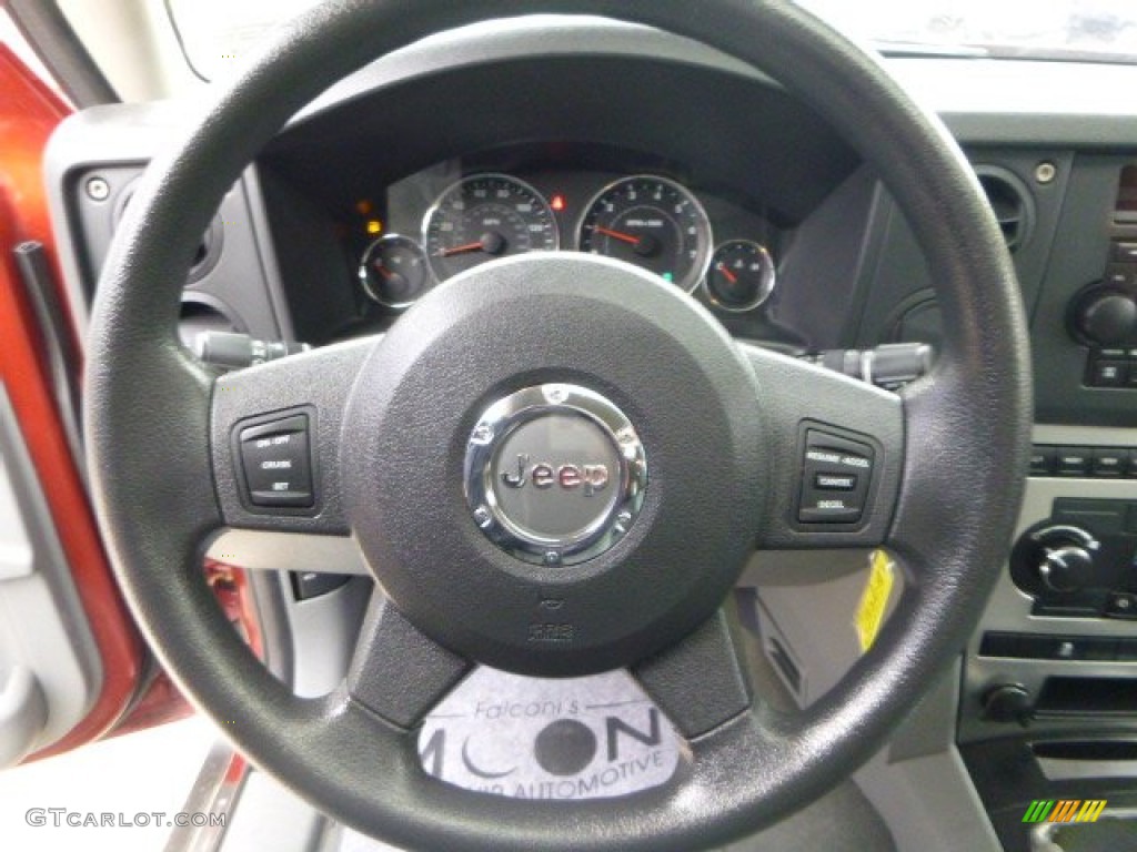 2007 Commander Sport 4x4 - Red Rock Pearl / Medium Slate Gray photo #22