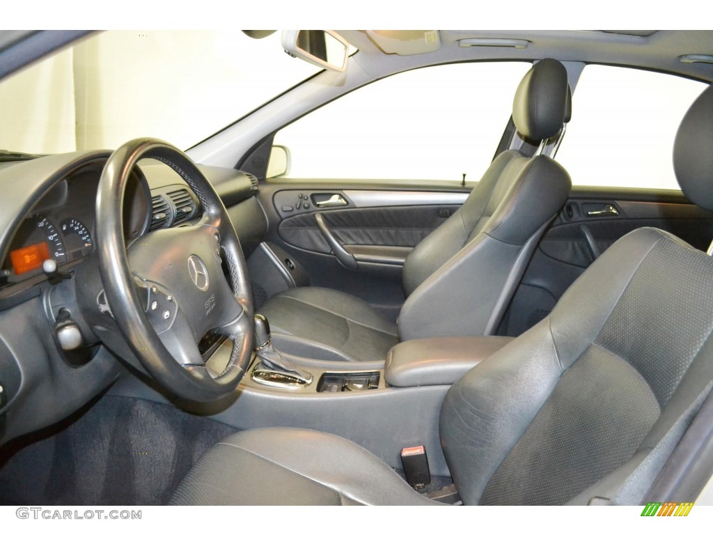 2001 C 320 Sedan - Brilliant Silver Metallic / Charcoal Black photo #13