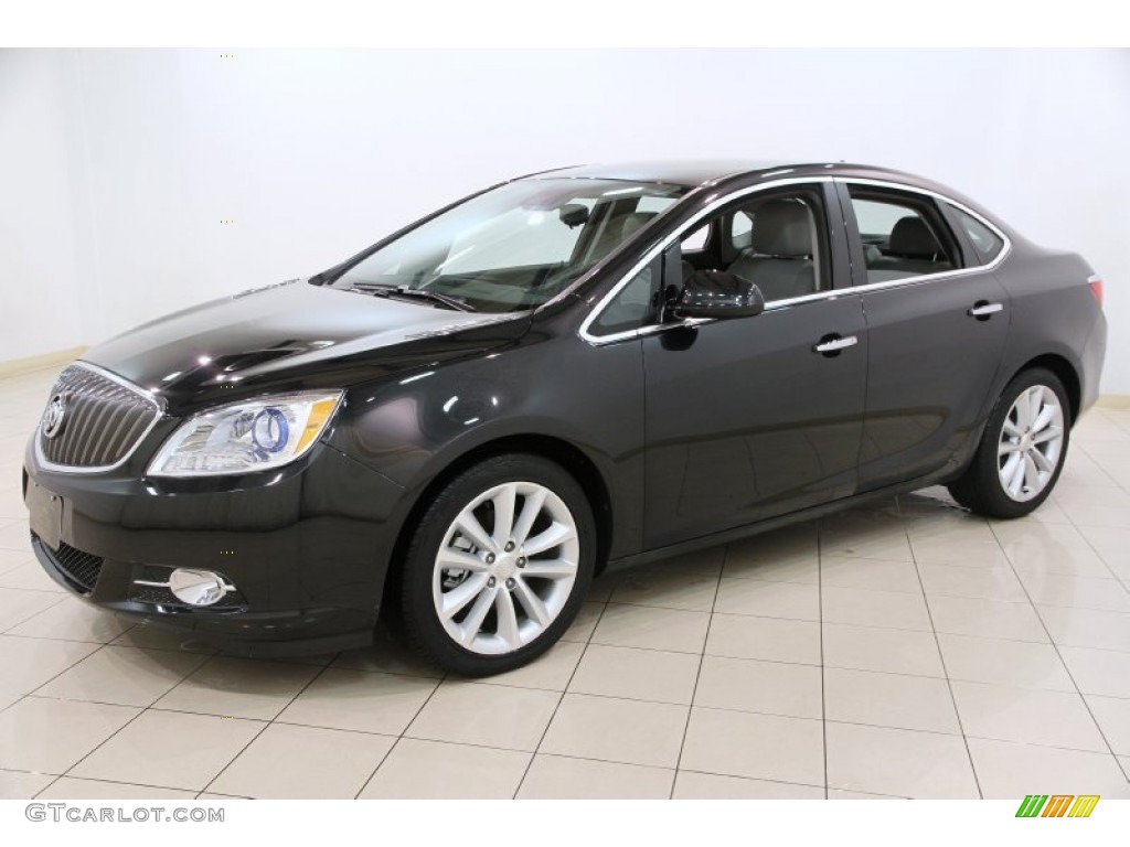 Carbon Black Metallic 2014 Buick Verano Standard Verano Model Exterior Photo #89644080