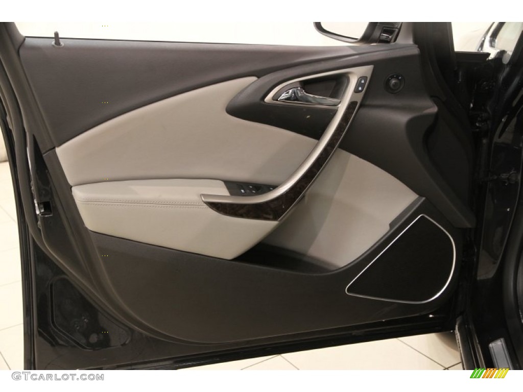 2014 Buick Verano Standard Verano Model Medium Titanium Door Panel Photo #89644101