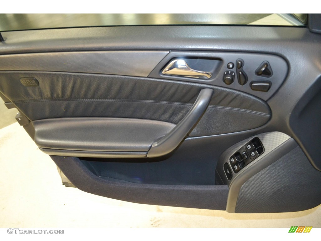 2001 C 320 Sedan - Brilliant Silver Metallic / Charcoal Black photo #16