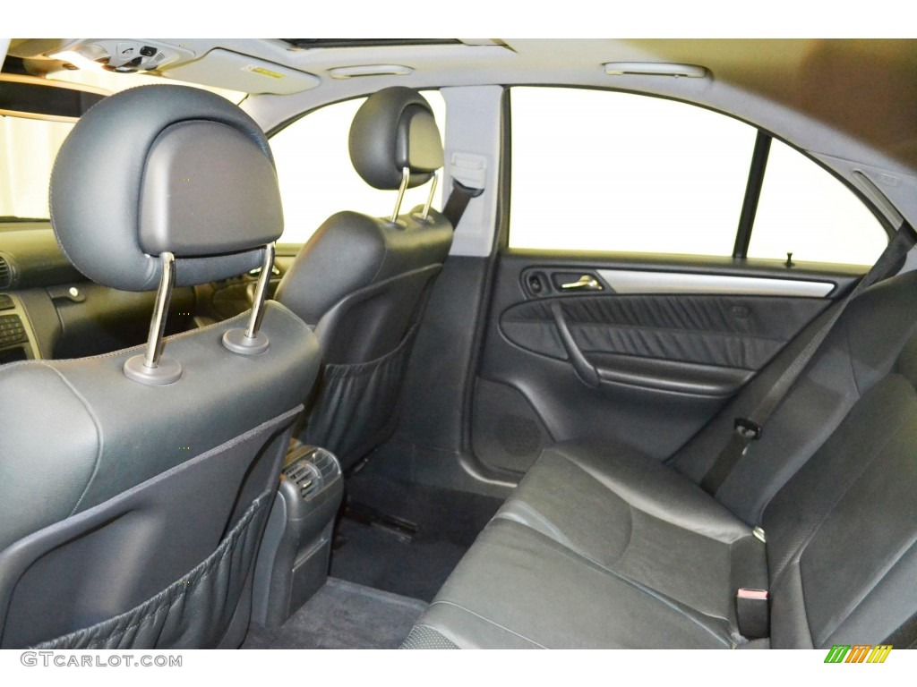 2001 C 320 Sedan - Brilliant Silver Metallic / Charcoal Black photo #17