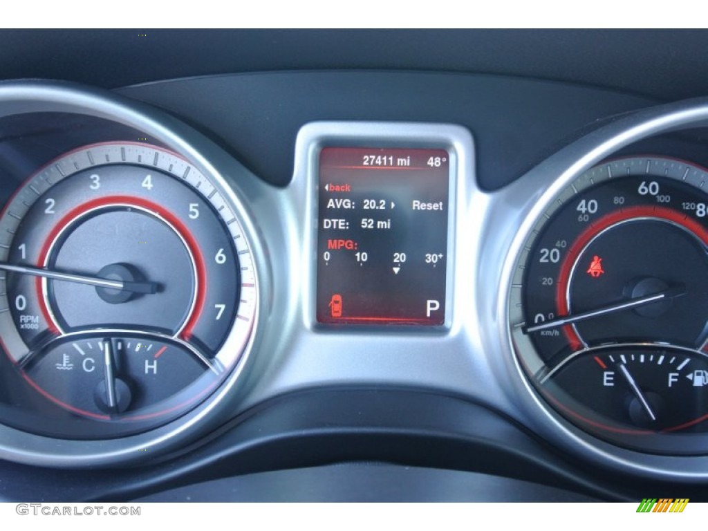 2013 Journey SXT - Bright Red / Black/Light Frost Beige photo #15