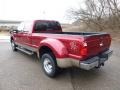 2014 Ruby Red Metallic Ford F350 Super Duty Lariat Crew Cab 4x4 Dually  photo #6