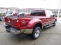 2014 Ruby Red Metallic Ford F350 Super Duty Lariat Crew Cab 4x4 Dually  photo #8