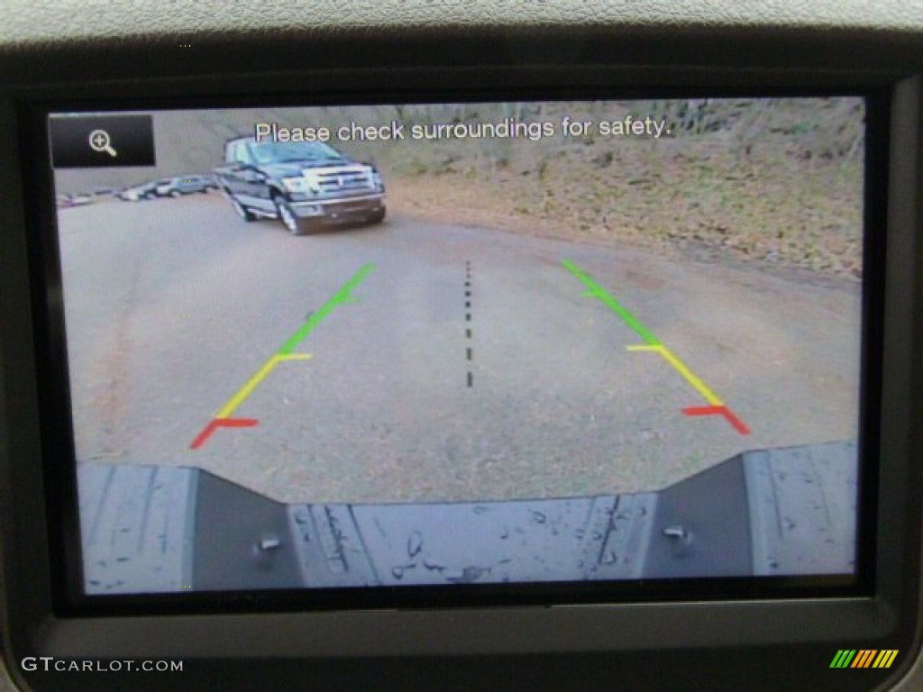 2014 F350 Super Duty Lariat Crew Cab 4x4 Dually - Ruby Red Metallic / Adobe photo #16