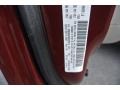 PHF: Deep Crimson Crystal Pearlcoat 2008 Chrysler Town & Country Touring Color Code