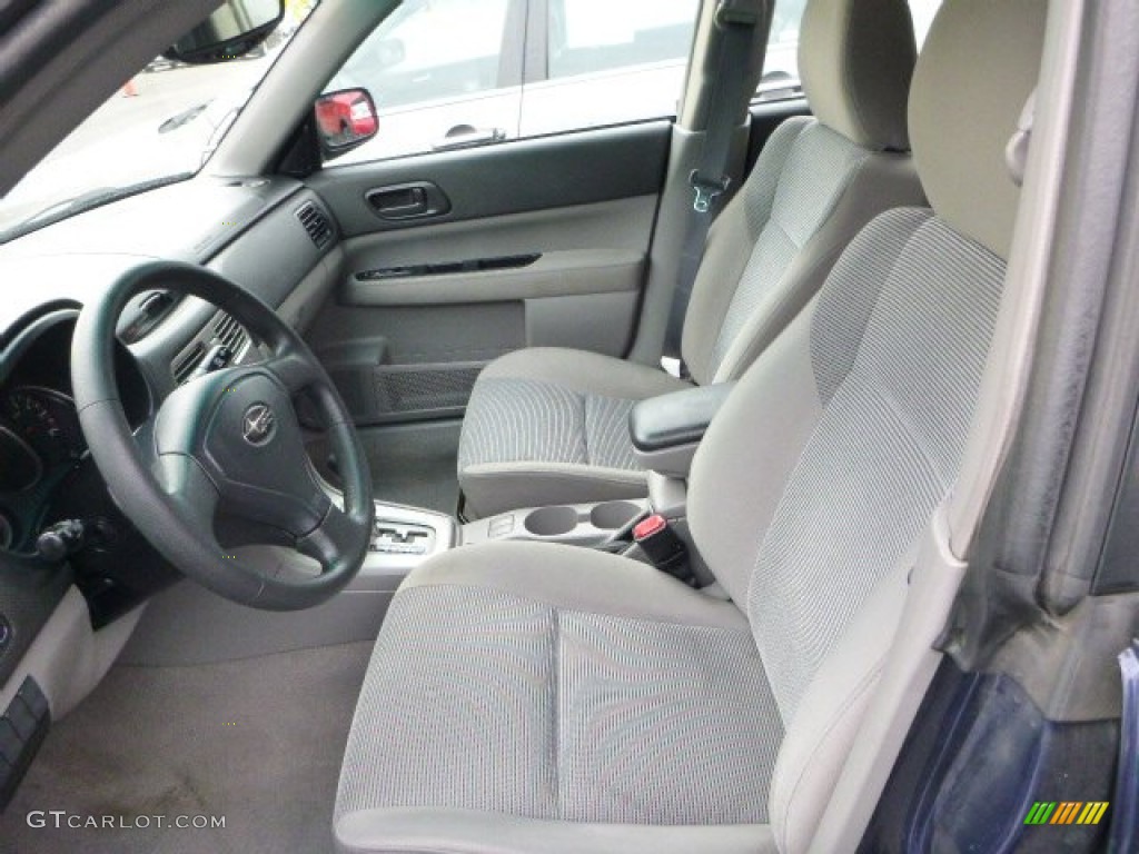 2006 Subaru Forester 2.5 X Front Seat Photo #89646924