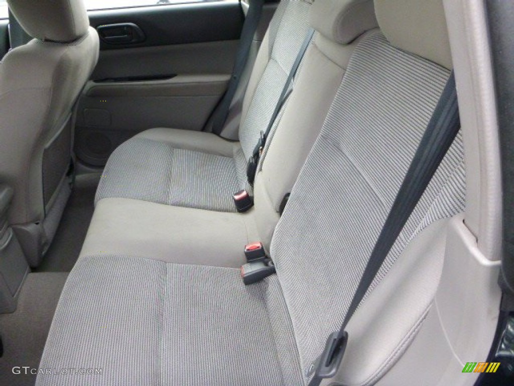 Graphite Gray Interior 2006 Subaru Forester 2.5 X Photo #89646948