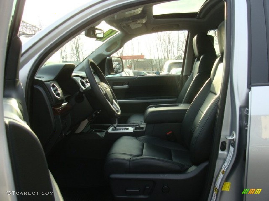 2014 Tundra Limited Crewmax 4x4 - Silver Sky Metallic / Black photo #7