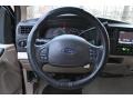 2005 Ford Excursion Medium Pebble Interior Steering Wheel Photo