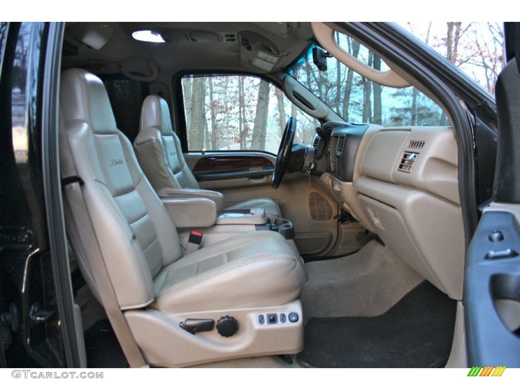 2005 Excursion Limited 4X4 - Black / Medium Pebble photo #21