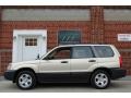 2005 Champagne Gold Opalescent Subaru Forester 2.5 X #89637411