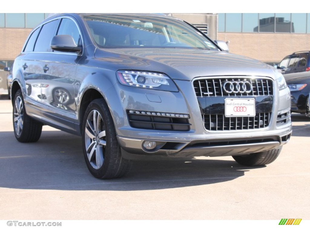 2010 Q7 3.6 Premium quattro - Daytona Gray Pearl Effect / Limestone Gray photo #1