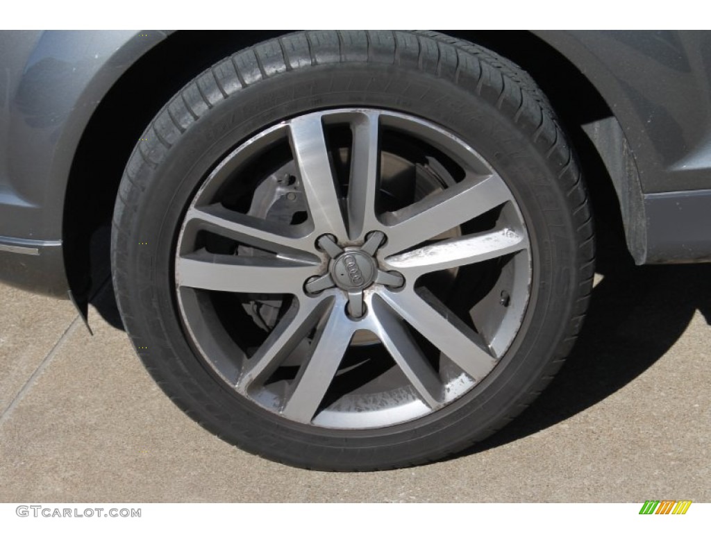 2010 Q7 3.6 Premium quattro - Daytona Gray Pearl Effect / Limestone Gray photo #4