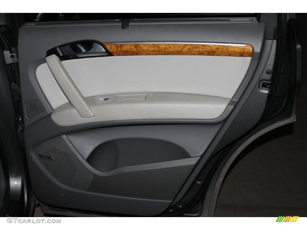 2010 Q7 3.6 Premium quattro - Daytona Gray Pearl Effect / Limestone Gray photo #33