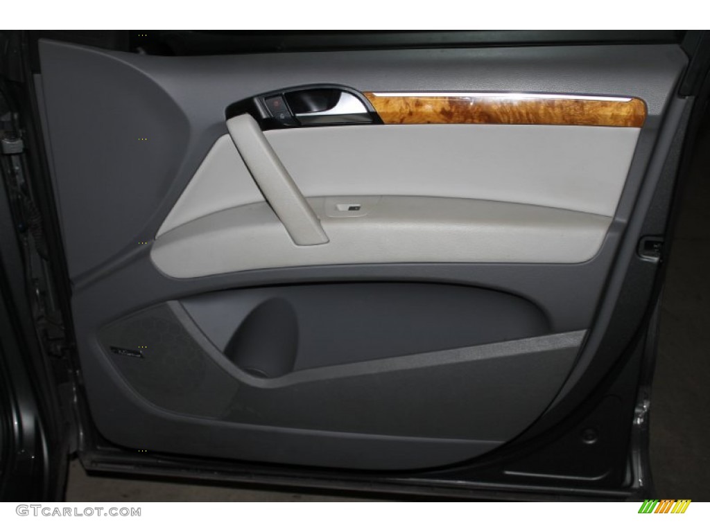 2010 Q7 3.6 Premium quattro - Daytona Gray Pearl Effect / Limestone Gray photo #35