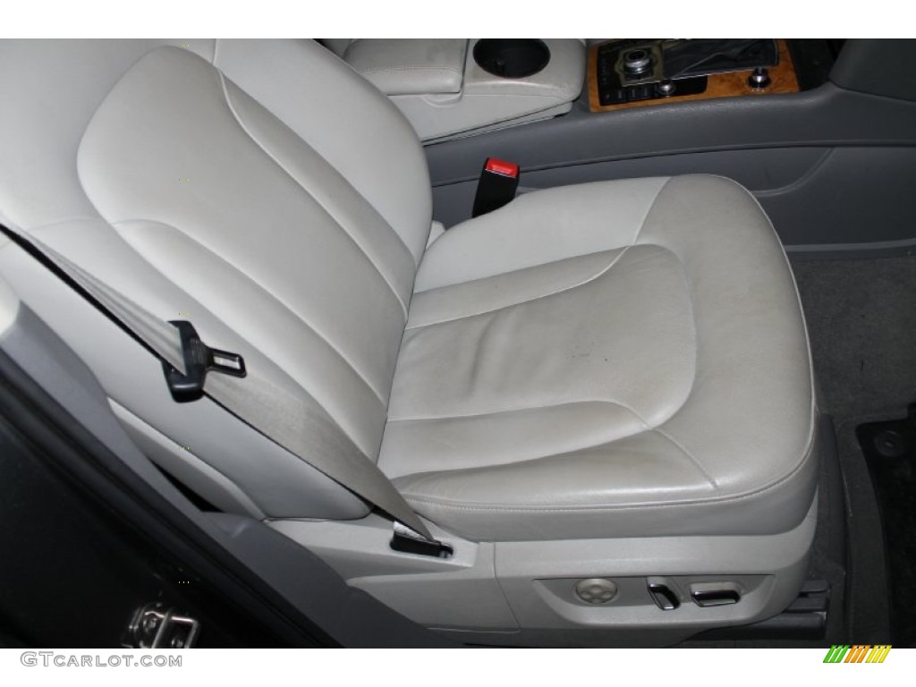 2010 Q7 3.6 Premium quattro - Daytona Gray Pearl Effect / Limestone Gray photo #36