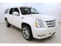 2014 White Diamond Tricoat Cadillac Escalade ESV Premium AWD  photo #1