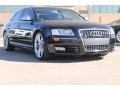 Phantom Black Pearl Effect 2009 Audi S8 5.2 quattro
