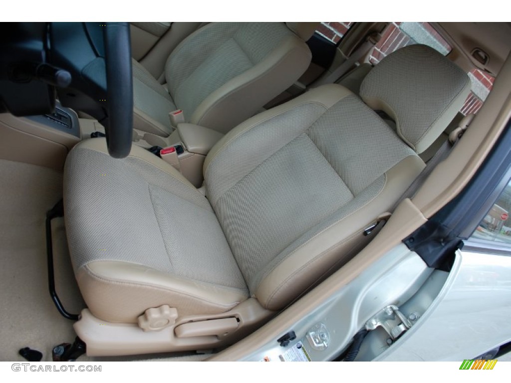 2005 Forester 2.5 X - Champagne Gold Opalescent / Beige photo #45