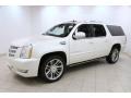 2014 White Diamond Tricoat Cadillac Escalade ESV Premium AWD  photo #3