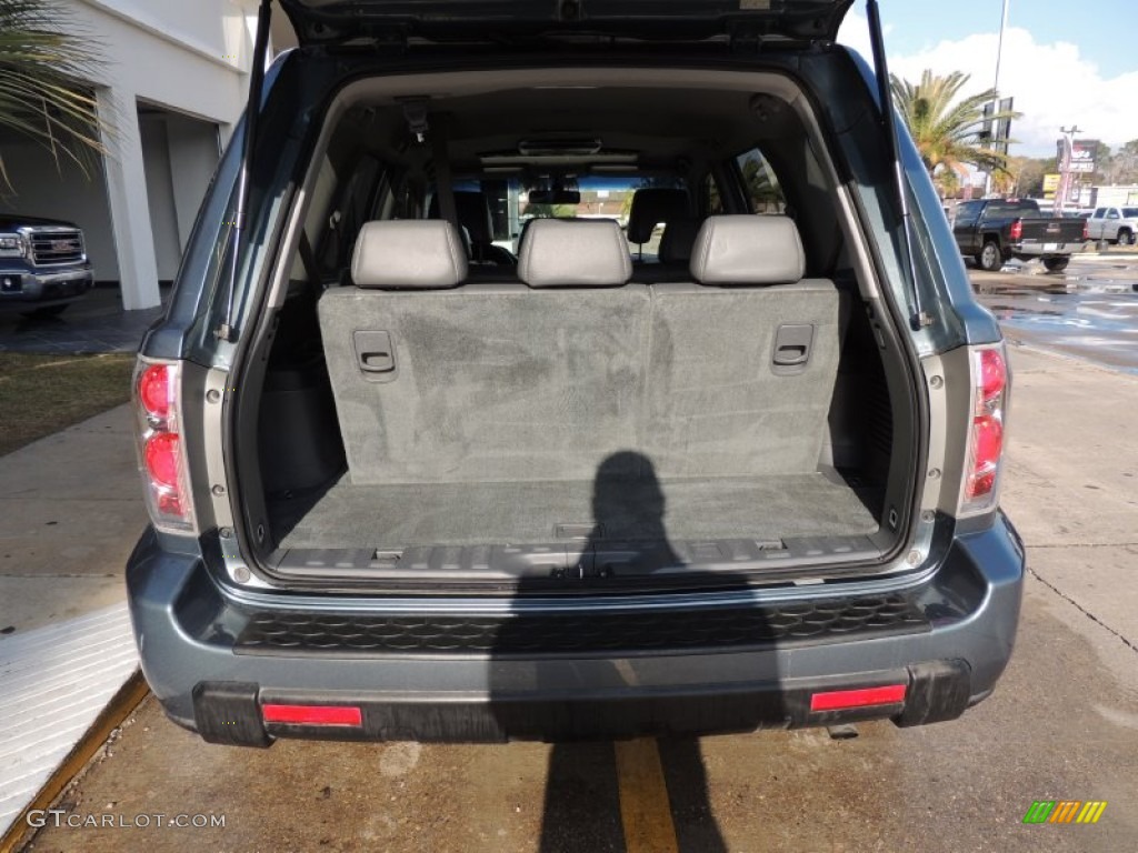 2008 Pilot EX-L - Steel Blue Metallic / Gray photo #4