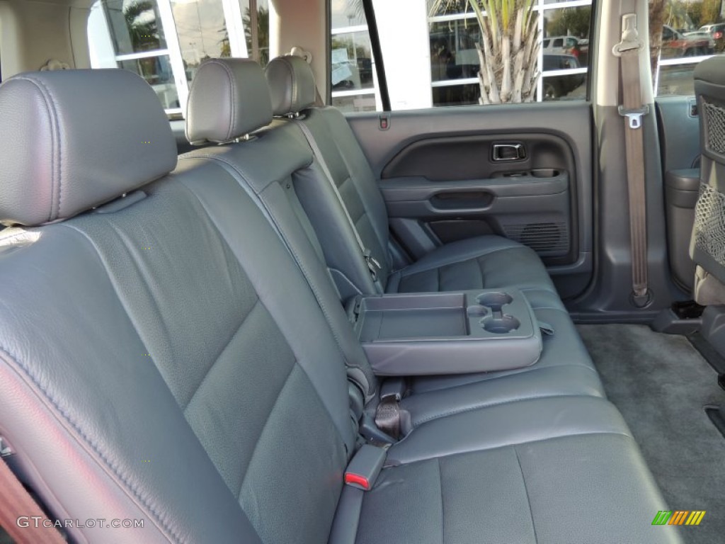 2008 Pilot EX-L - Steel Blue Metallic / Gray photo #9