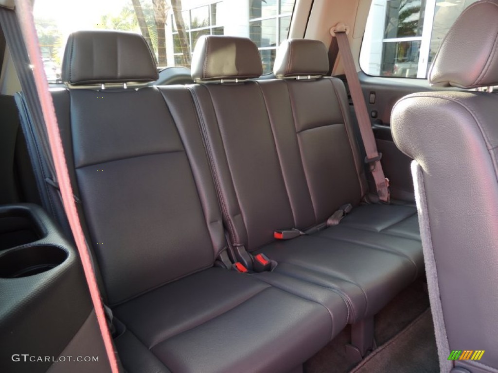 2008 Pilot EX-L - Steel Blue Metallic / Gray photo #10