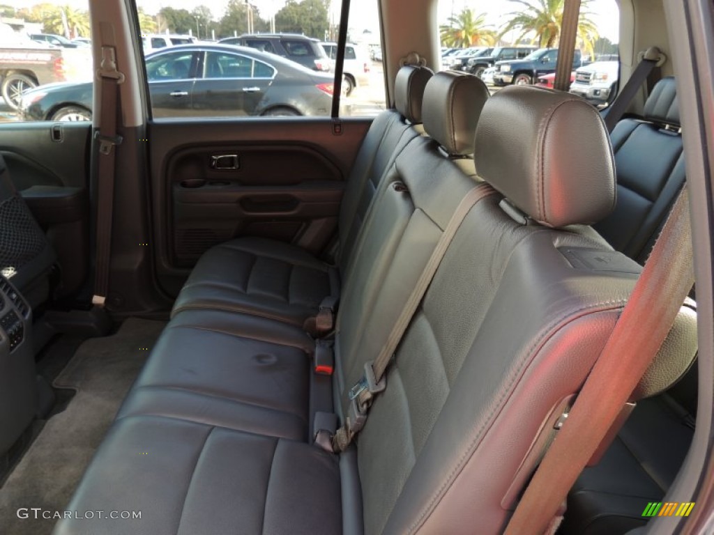 2008 Pilot EX-L - Steel Blue Metallic / Gray photo #14