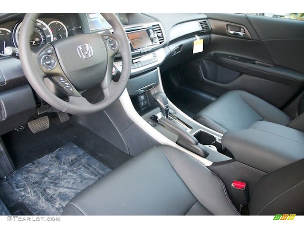 2014 Accord EX-L V6 Sedan - Alabaster Silver Metallic / Black photo #10