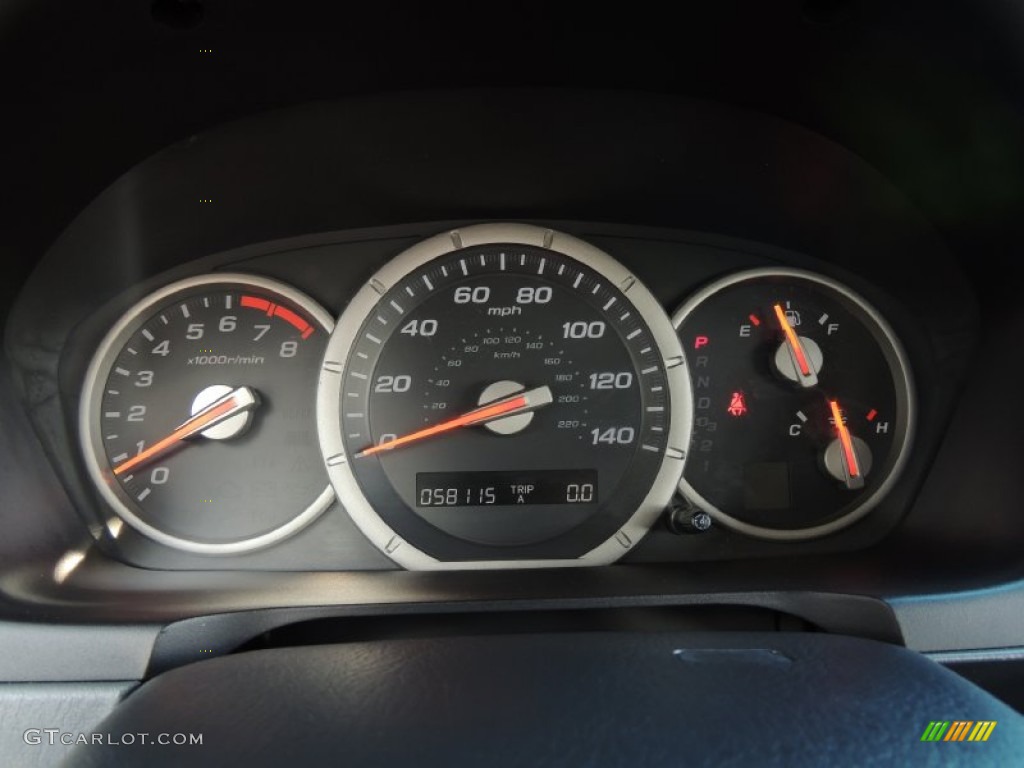 2008 Pilot EX-L - Steel Blue Metallic / Gray photo #20