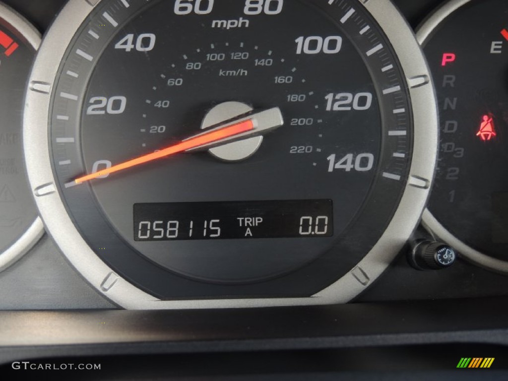 2008 Pilot EX-L - Steel Blue Metallic / Gray photo #21