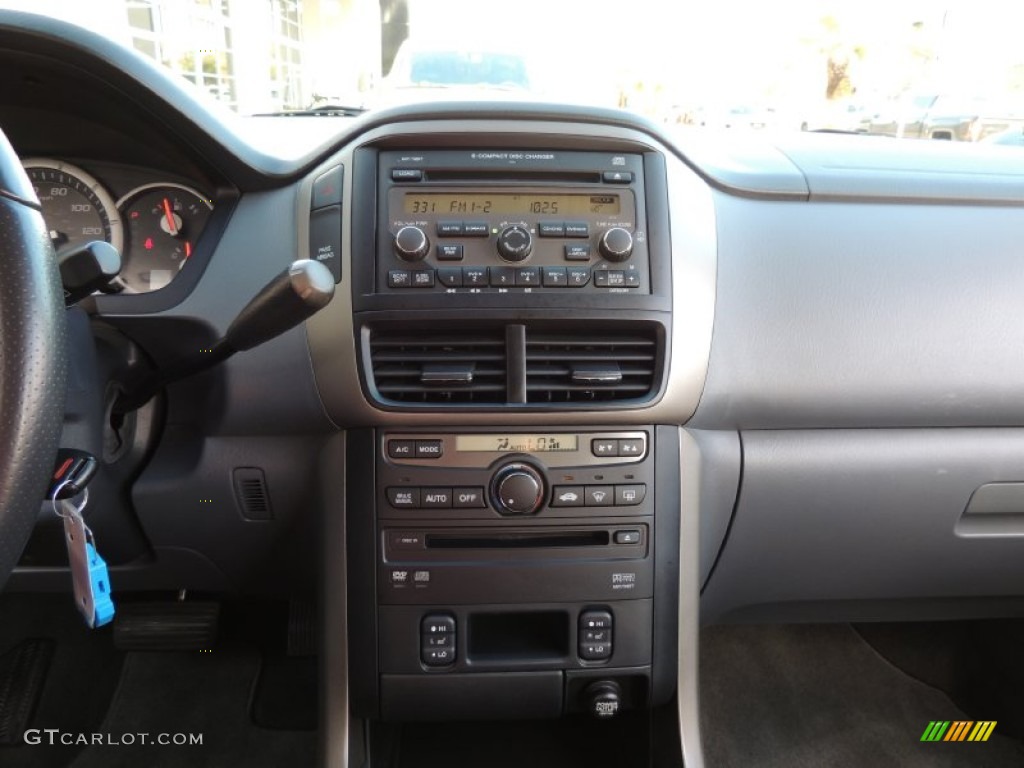 2008 Pilot EX-L - Steel Blue Metallic / Gray photo #22