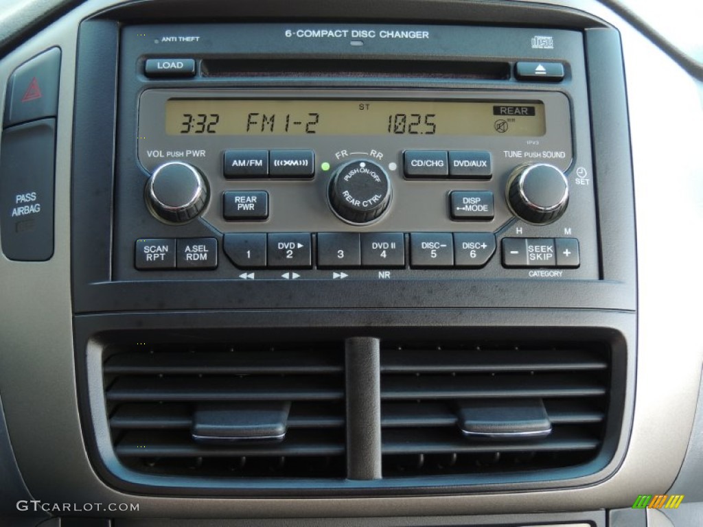 2008 Pilot EX-L - Steel Blue Metallic / Gray photo #23