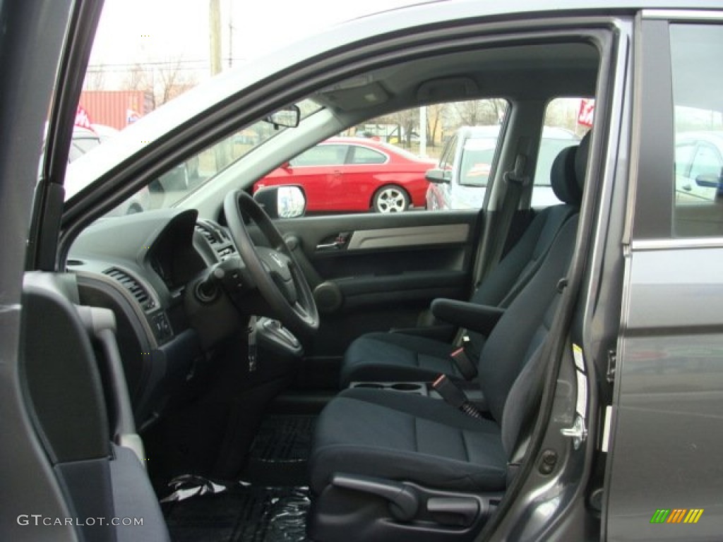2010 CR-V LX AWD - Polished Metal Metallic / Black photo #8