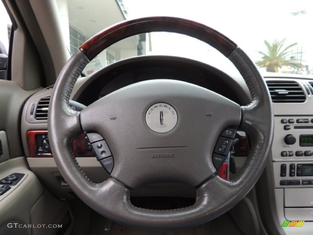 2004 Lincoln LS V6 Steering Wheel Photos