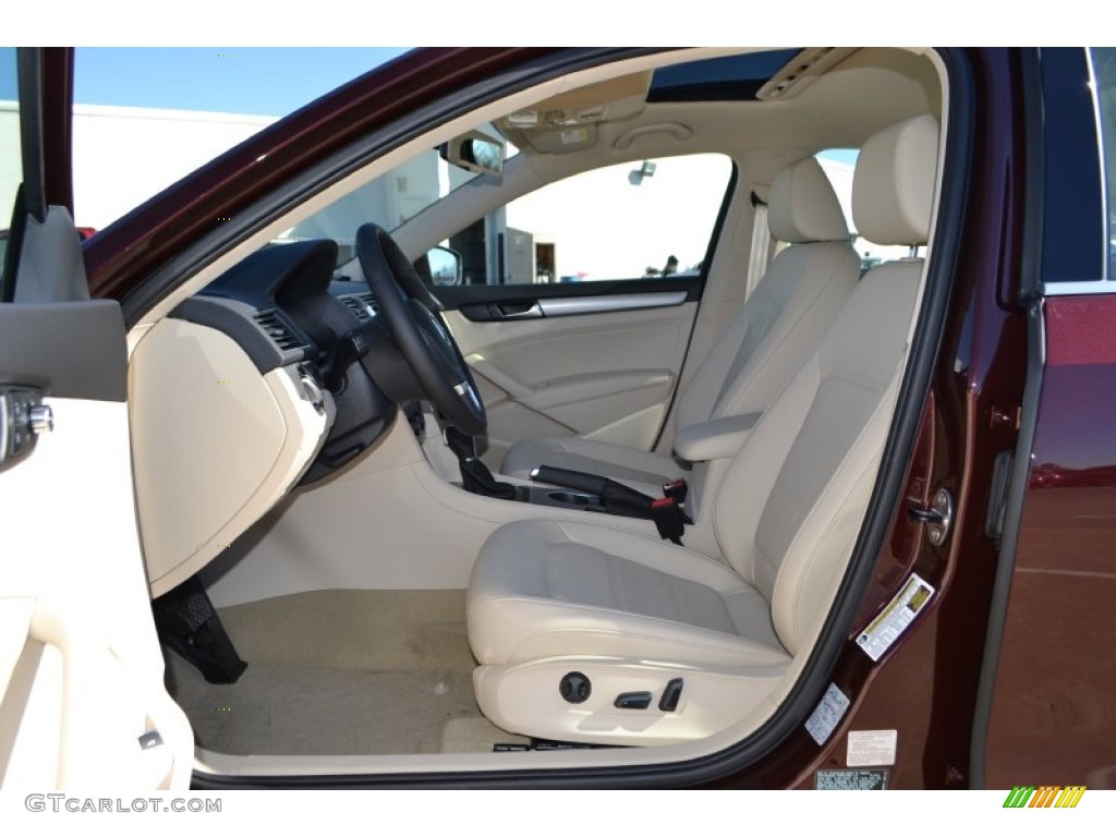 2014 Volkswagen Passat TDI SE Front Seat Photo #89653335