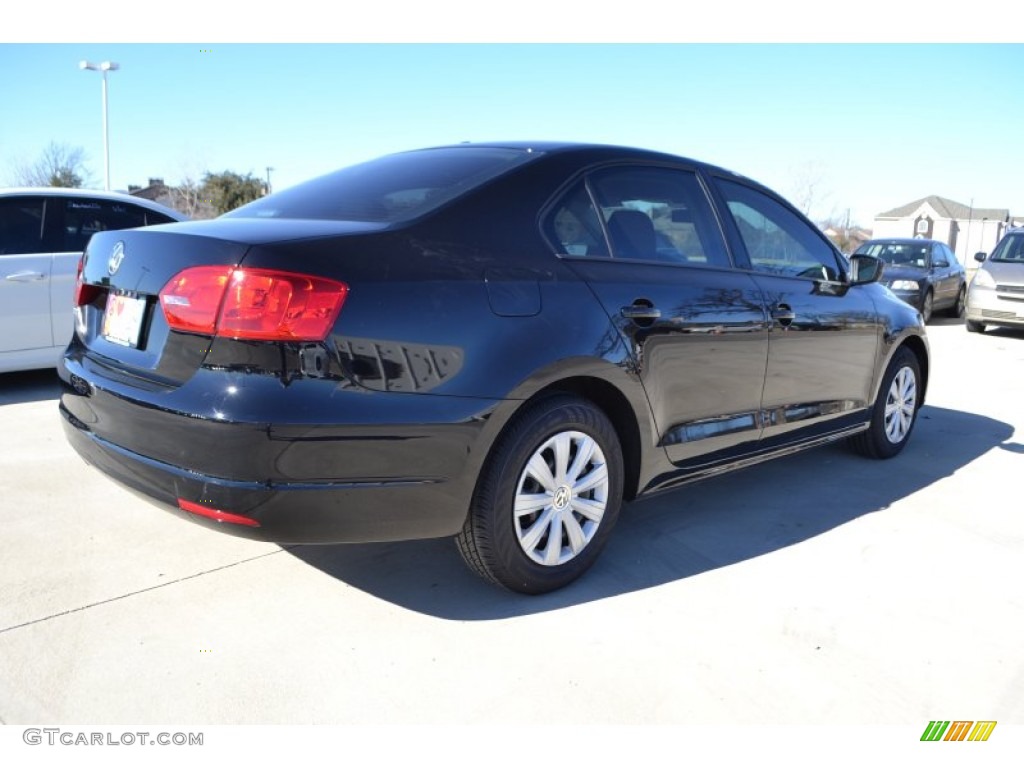 2014 Jetta S Sedan - Black / Titan Black photo #2